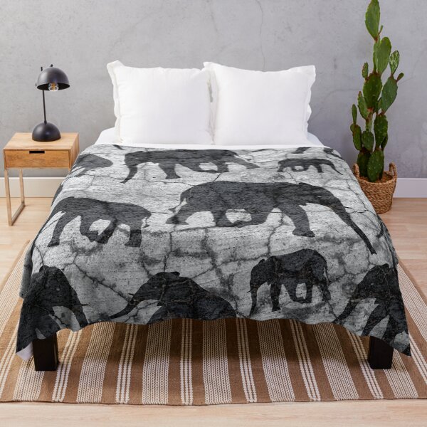 Item preview, Elephant Concrete Jungle Pattern Design designed and sold by idovedesign.