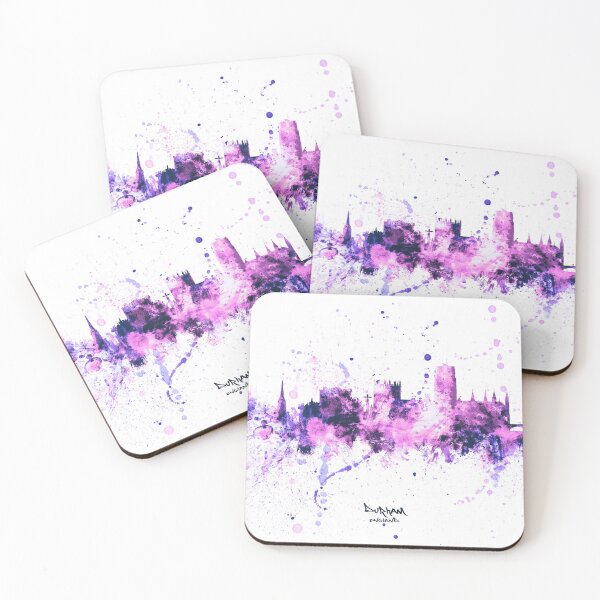 Item preview, Durham England Skyline Cityscape designed and sold by ArtPrints.