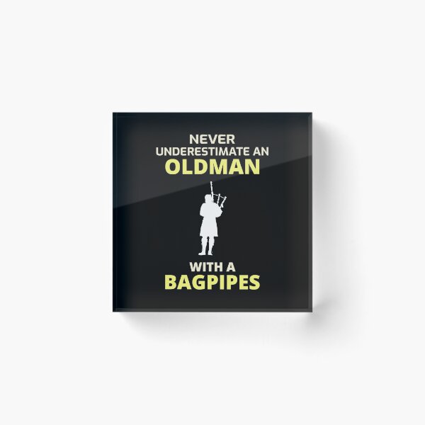 Item preview, Bagpipe Scotland Music Player Funny Scottish Dad Grandpa Gift  designed and sold by TastefulTees.