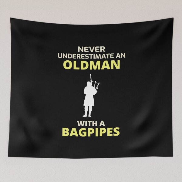 Item preview, Bagpipe Scotland Music Player Funny Scottish Dad Grandpa Gift  designed and sold by TastefulTees.