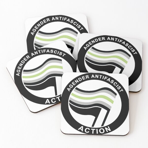 Item preview, Agender Antifa Logo designed and sold by Probing.