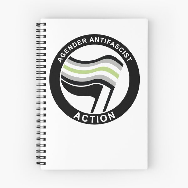 Item preview, Agender Antifa Logo designed and sold by Probing.