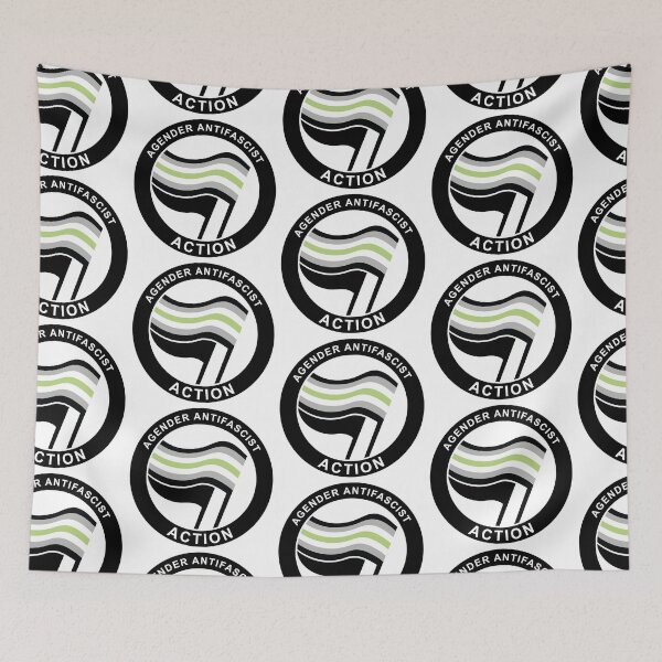 Item preview, Agender Antifa Logo designed and sold by Probing.