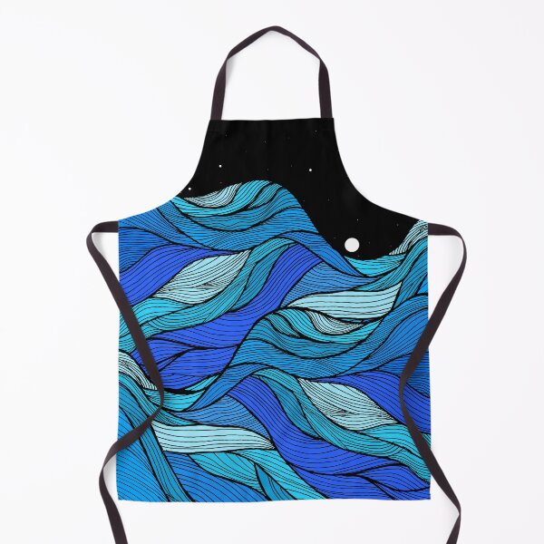 Item preview, A small moon above the waves designed and sold by Swadeillustrations.