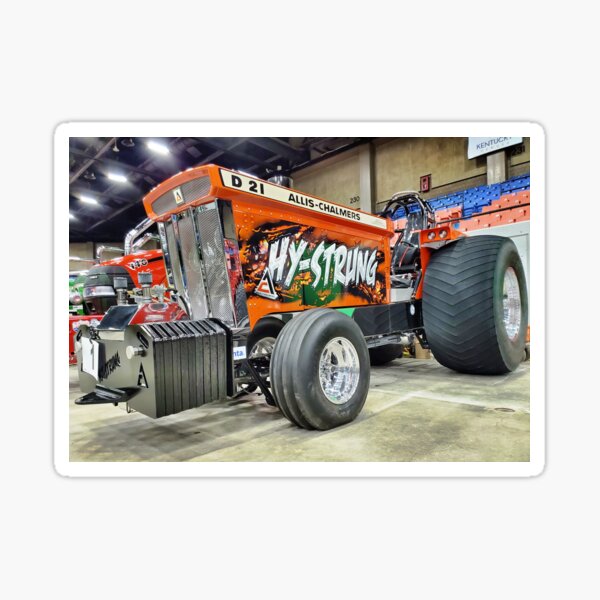 Hy-Strung Allis Chalmers pulling tractor Sticker