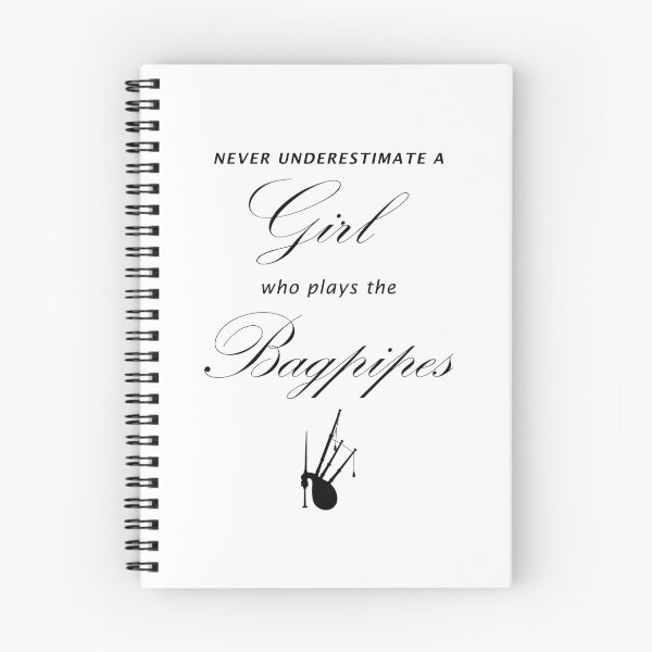 Item preview, Bagpipe Scotland Music Player Funny Scottish Girl Gift  designed and sold by TastefulTees.
