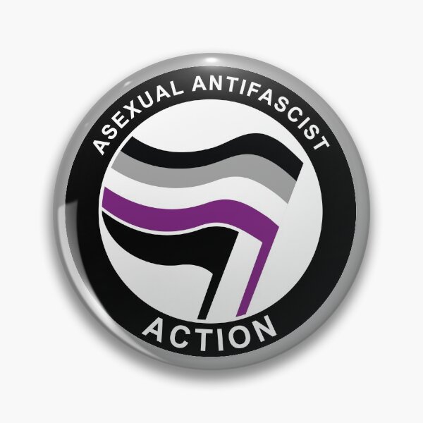 Item preview, Asexual Antifa Logo designed and sold by Probing.