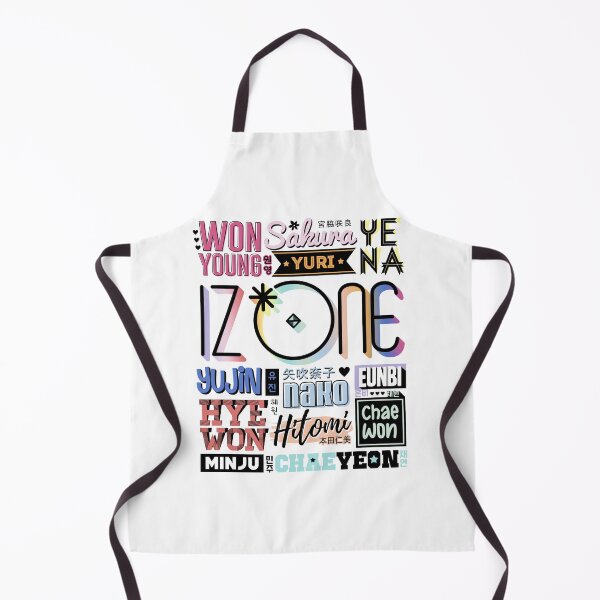 Item preview, IZ*ONE Font Collage designed and sold by skeletonvenus.