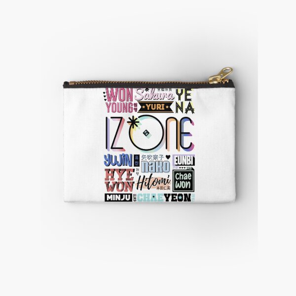 Item preview, IZ*ONE Font Collage designed and sold by skeletonvenus.