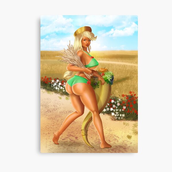 Demeter Gala Bikini Greek Goddess Canvas Print