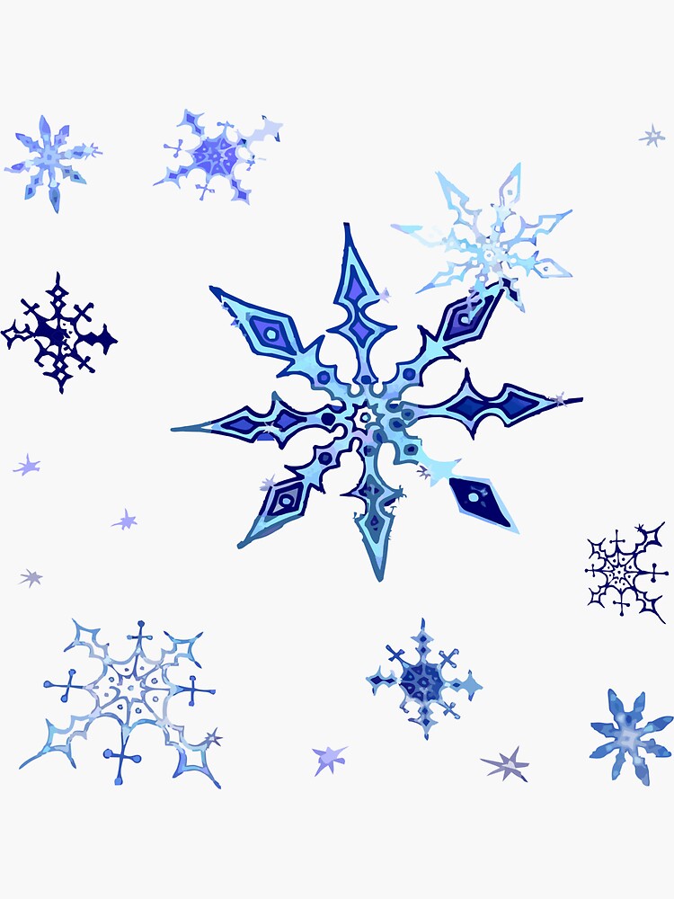 Snow Flakes 0001 by NigelCooney