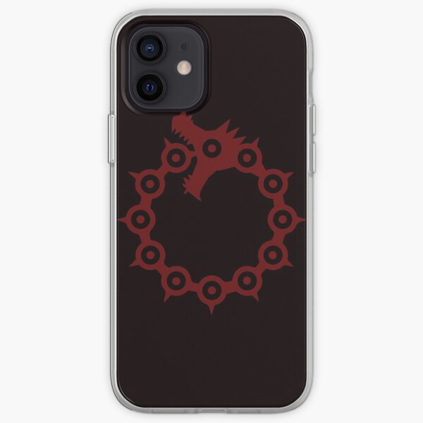 Le péché de la colère du dragon Coque souple iPhone