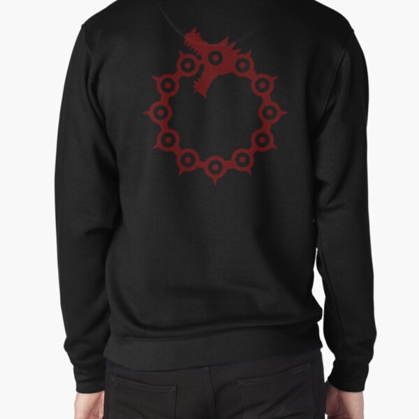 Dragon's Sin of Wrath Pullover Sweatshirt