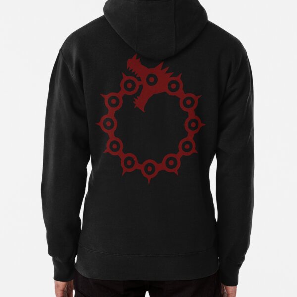 Dragon's Sin of Wrath Pullover Hoodie