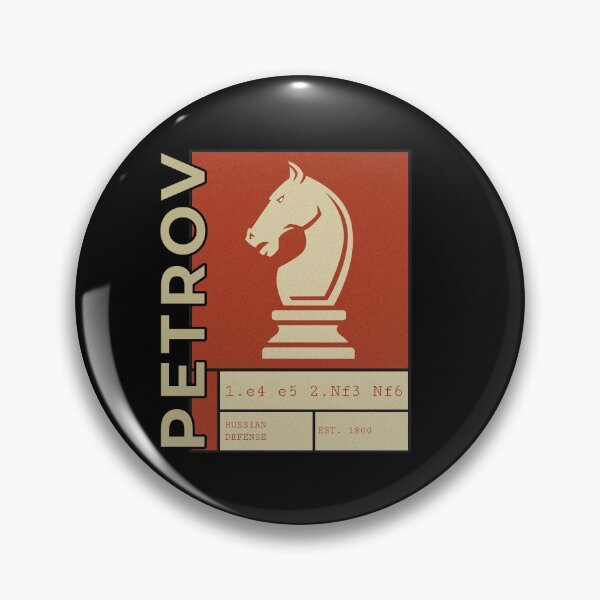 Item preview, Chess Petrov (Russian Defense) designed and sold by hangingpawns.