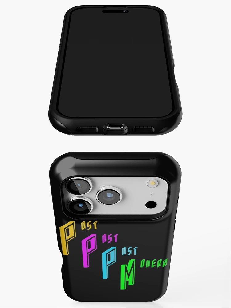 Thumbnail 3 of 4, iPhone Case, Post Post Postmodern designed and sold by DesignsofNote.