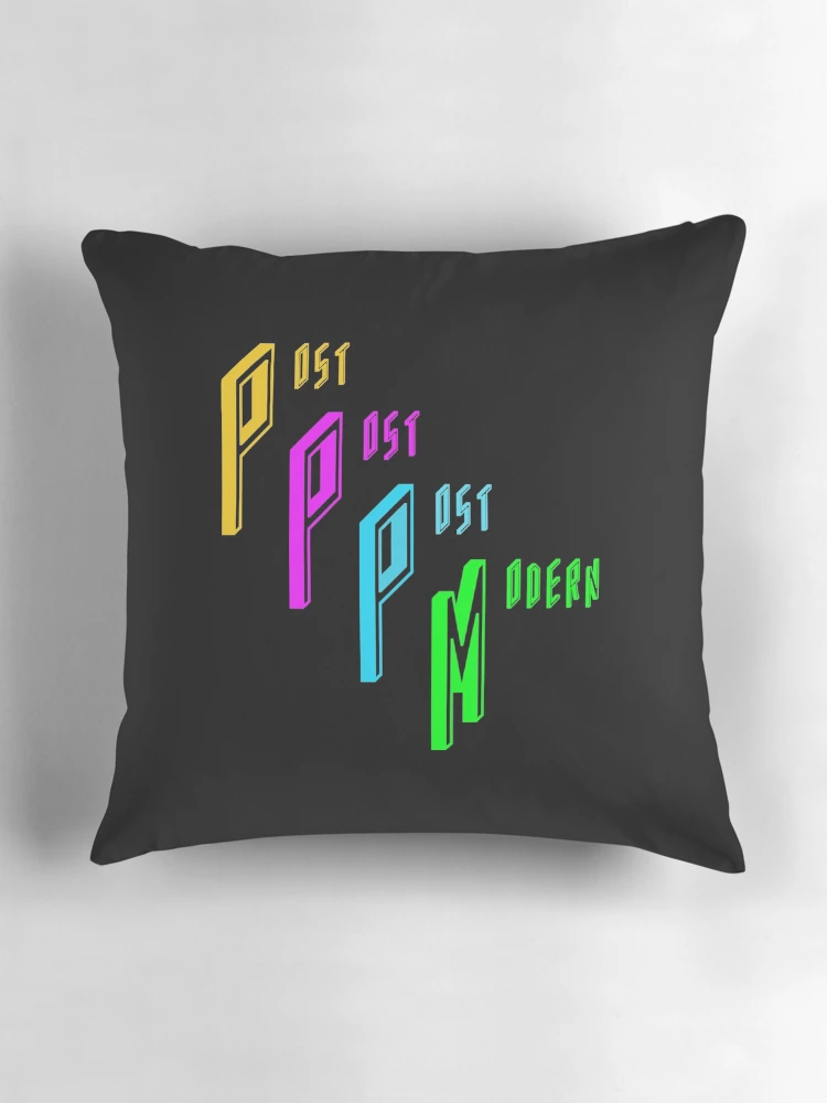 Thumbnail 3 of 4, Pillow, Post Post Postmodern designed and sold by DesignsofNote.