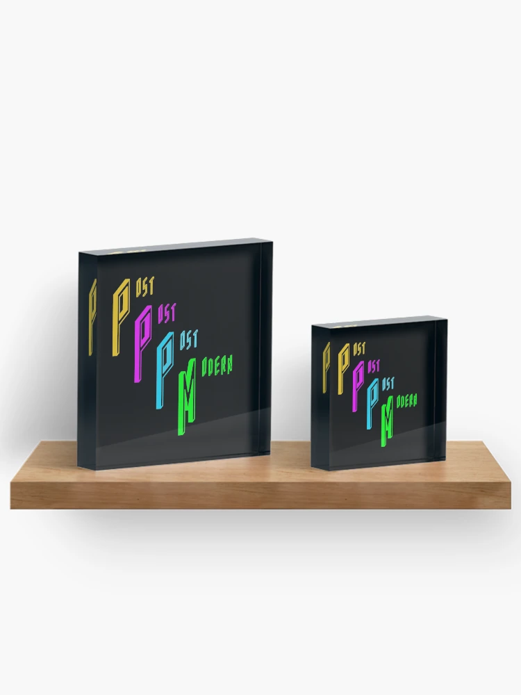 Thumbnail 3 of 5, Acrylic Block, Post Post Postmodern designed and sold by DesignsofNote.