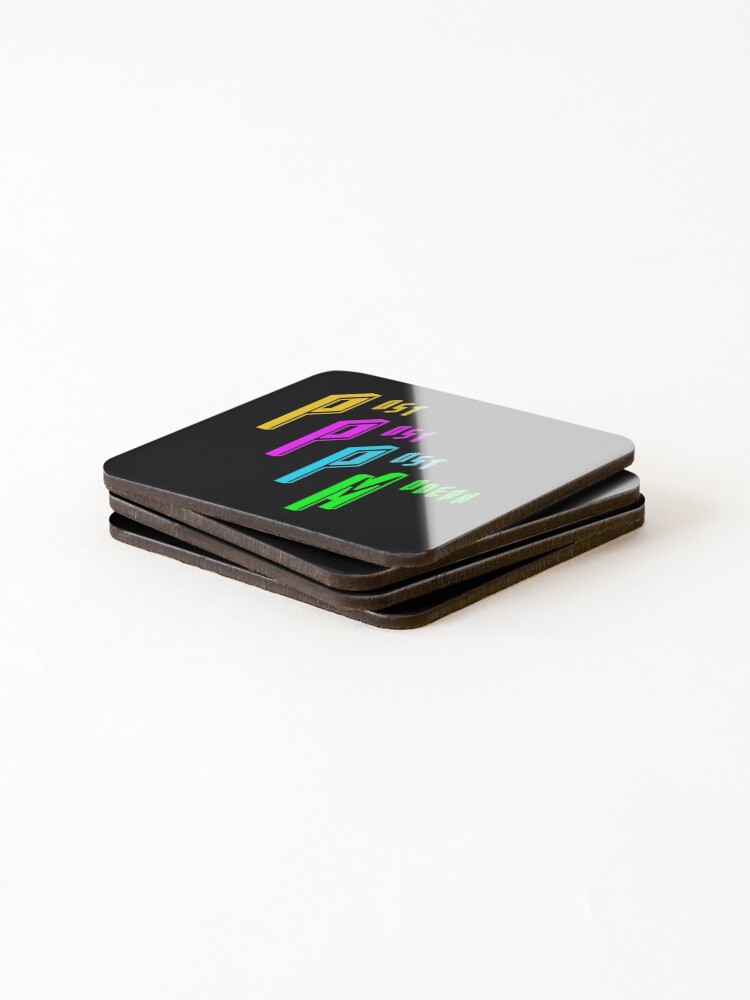 Thumbnail 4 of 5, Coasters (Set of 4), Post Post Postmodern designed and sold by DesignsofNote.