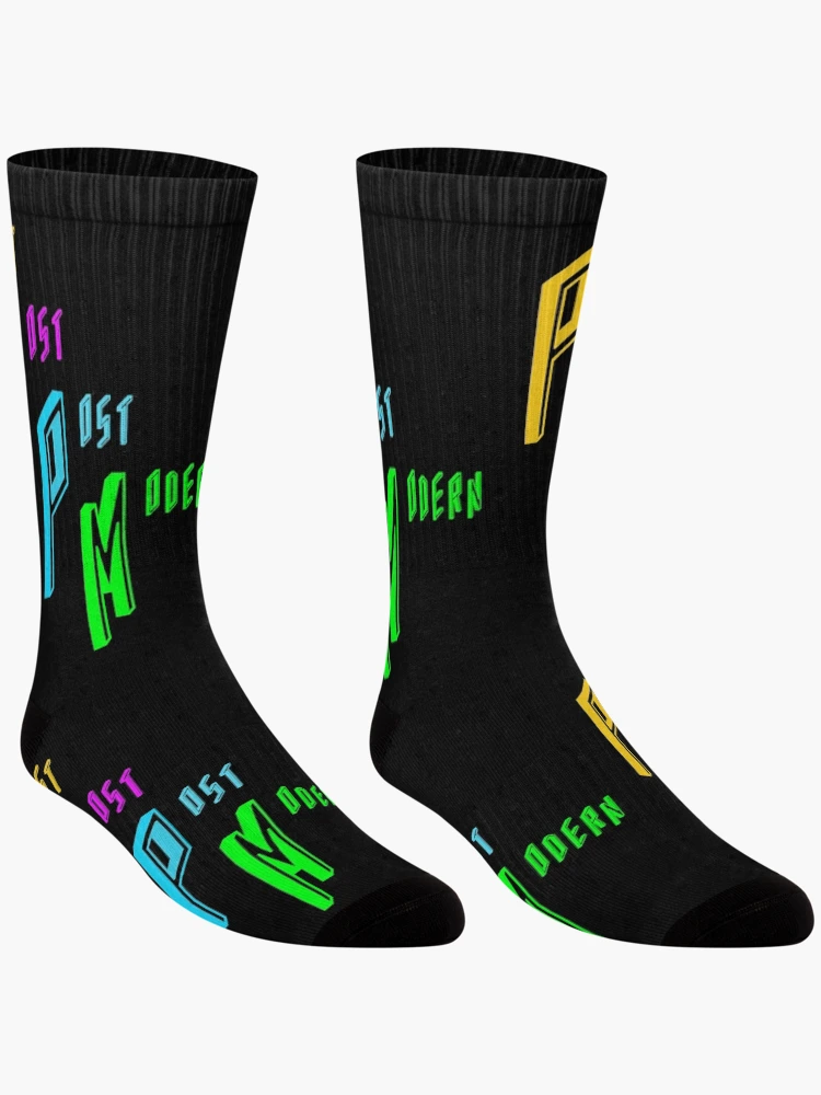 Thumbnail 3 of 5, Socks, Post Post Postmodern designed and sold by DesignsofNote.