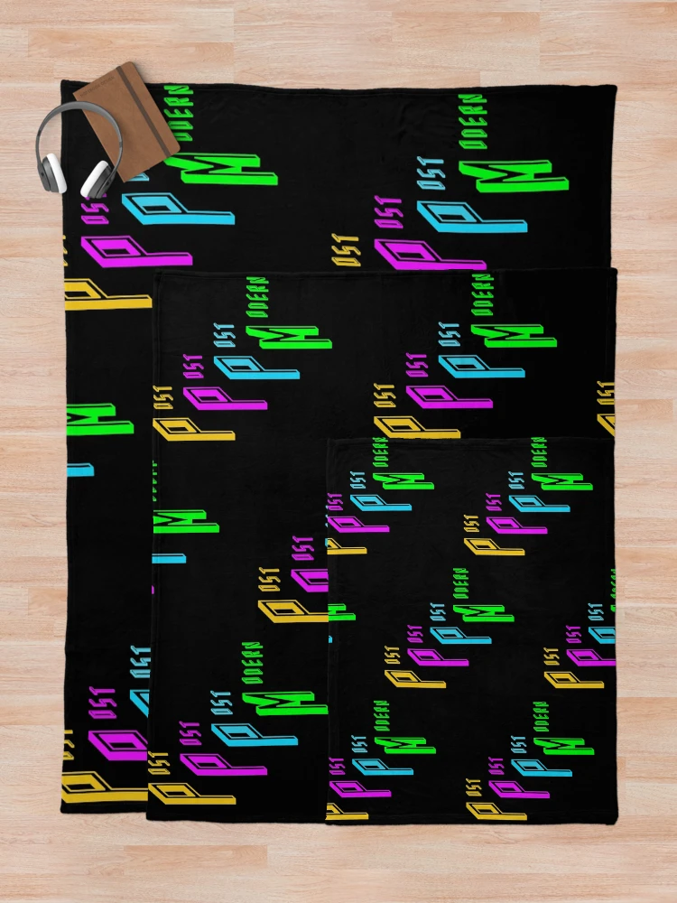 Thumbnail 5 of 6, Throw Blanket, Post Post Postmodern designed and sold by DesignsofNote.