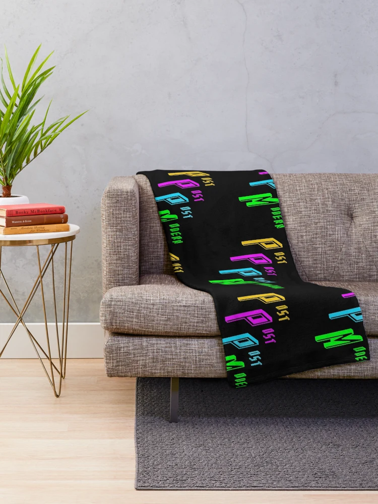 Thumbnail 2 of 6, Throw Blanket, Post Post Postmodern designed and sold by DesignsofNote.