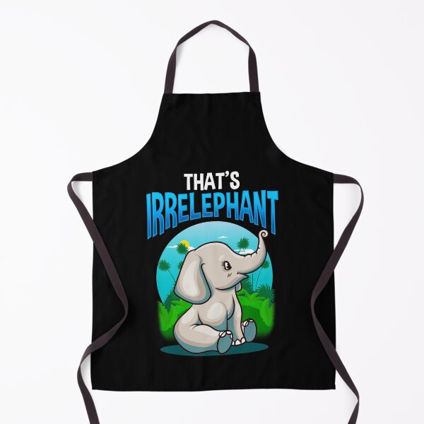 Item preview, Cute & Funny That's Irrelephant Baby Elephant Pun designed and sold by perfectpresents.