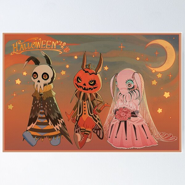 Item preview, Moth Halloween designed and sold by passionpeachy.