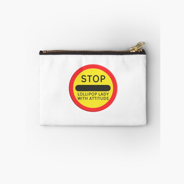 Item preview,  Road sign school childrens crossing Lollipop lady with attitude designed and sold by funkyworm.