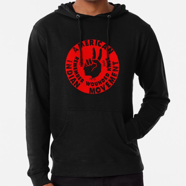 AIM (American Indian Movement) Lightweight Hoodie