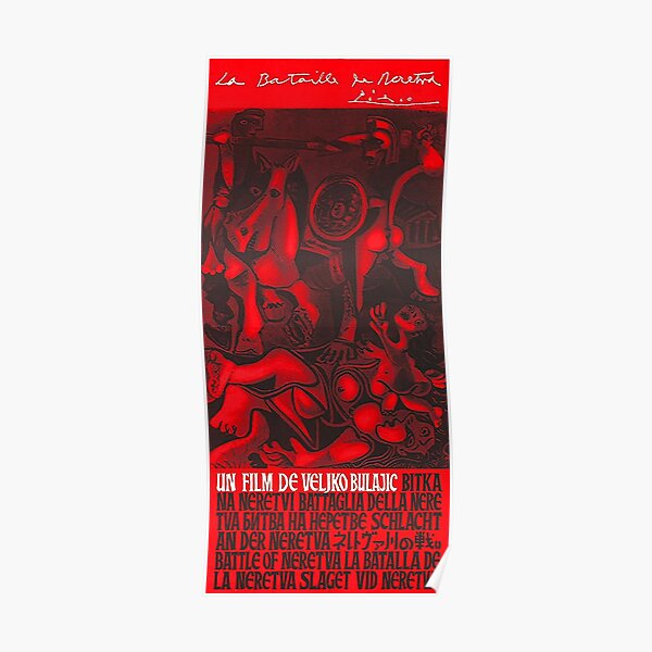 Pablo Picasso Battle of Neretva (Битка на Неретви) (1969) Poster