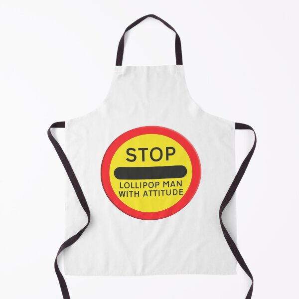 Item preview, Road sign school childrens crossing Lollipop man with attitude  designed and sold by funkyworm.