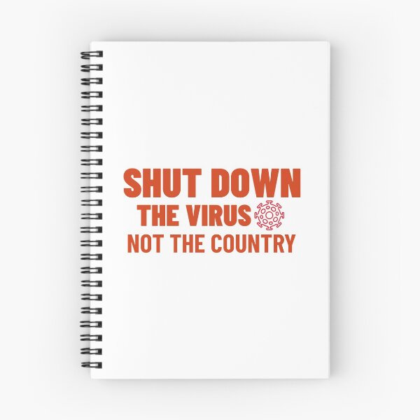 Item preview, Shut Down The Virus Not The Country designed and sold by NikStore.