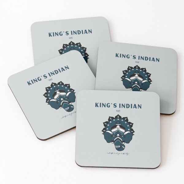 Item preview, Chess King's Indian Defense designed and sold by hangingpawns.