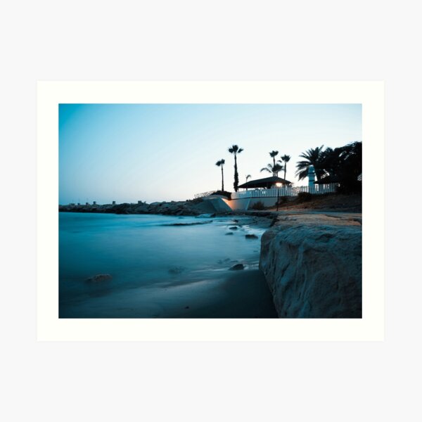Silent beauty - Limassol Art Print