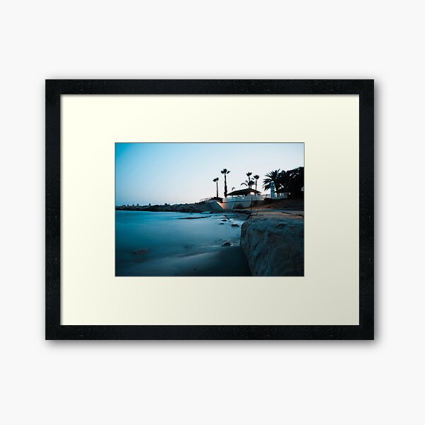 Silent beauty - Limassol Framed Art Print
