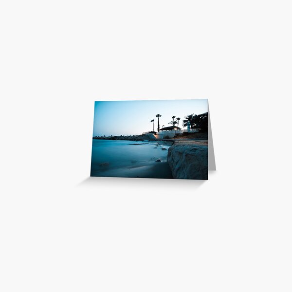 Silent beauty - Limassol Greeting Card