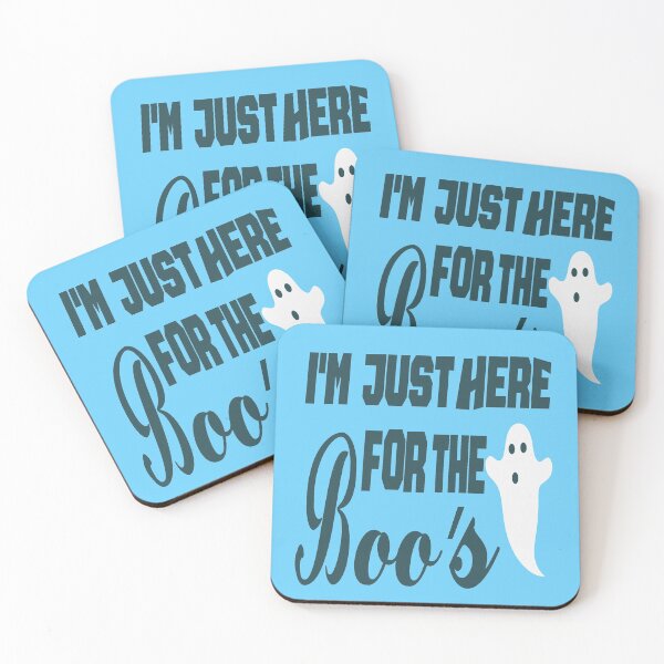 Item preview, I'M JUST HERE FOR THE BOO'S,I'M JUST HERE FOR THE designed and sold by buzz1days.