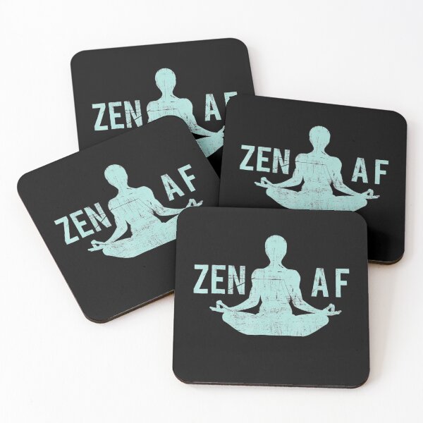Item preview, Zen AF Cute Yoga  designed and sold by Foster411.