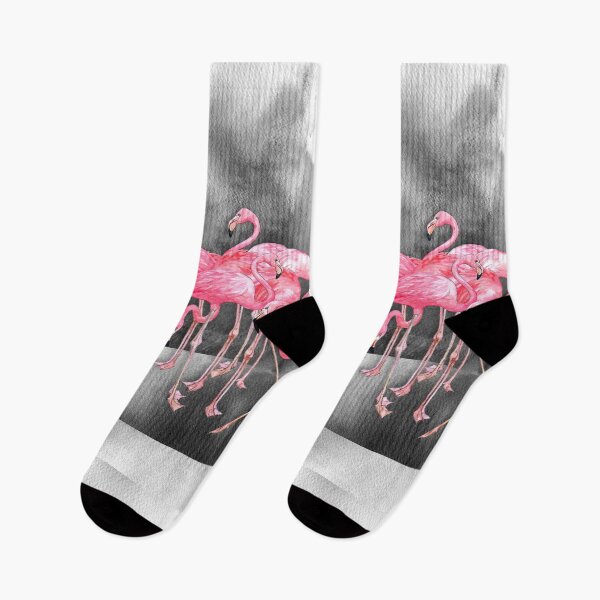 Item preview, Flamingo  Collage in Watercolor and Ink designed and sold by micklyn.