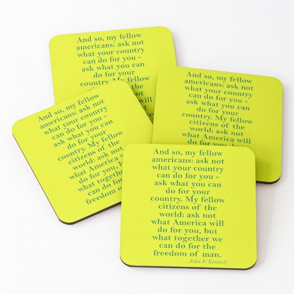 Item preview, John F. Kennedy Quote designed and sold by keisthard.
