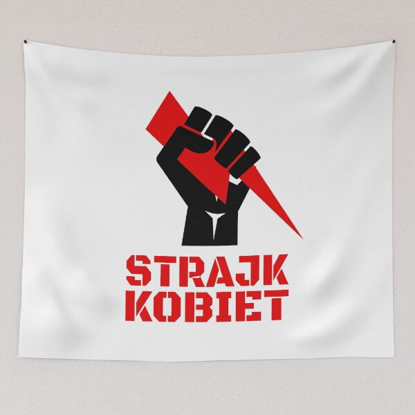 Item preview, STRAJK KOBIET - POLAND WOMEN PROTEST designed and sold by MagicBoutique.