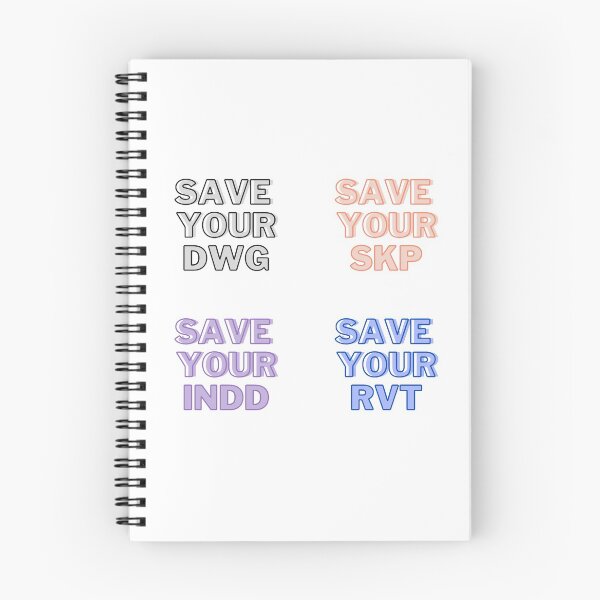 Item preview, Architecture Reminders Save Your DWG Save Your SKP Save Your INDD  designed and sold by A. P..