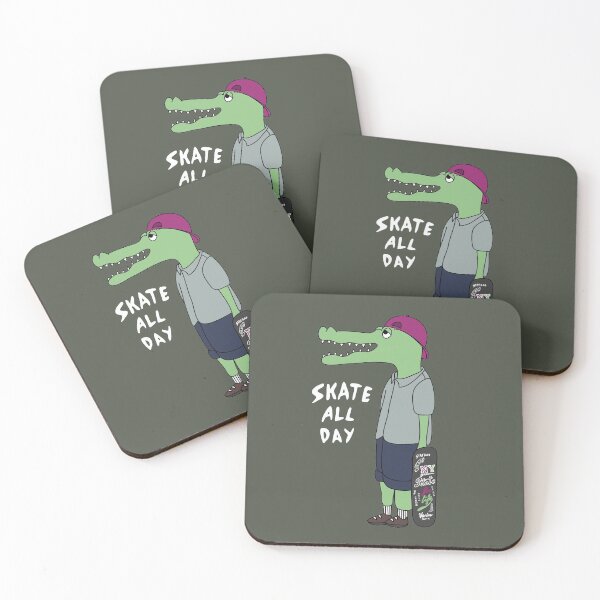 Item preview, Skate all day skate gator designed and sold by wazoosi.