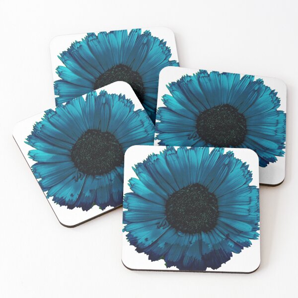 Item preview, Blue Posturized Flower designed and sold by CrystalsArtPaws.