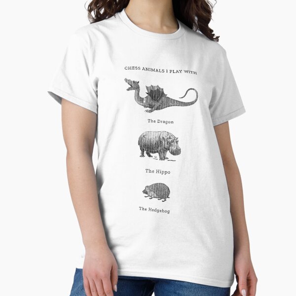 Aperçu de l'œuvre Animaux d'échecs avec lesquels je joue créée et vendue par hangingpawns.
