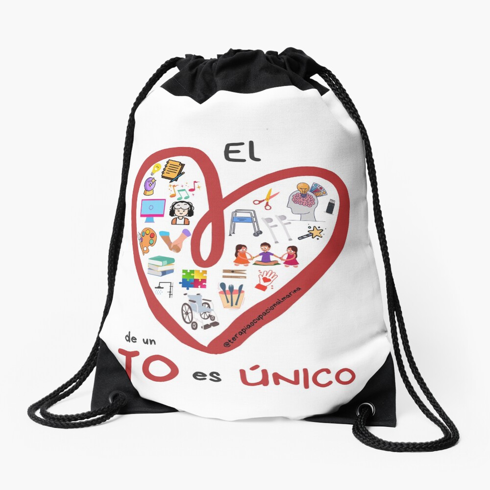 El corazón de un TO es único Mochila saco