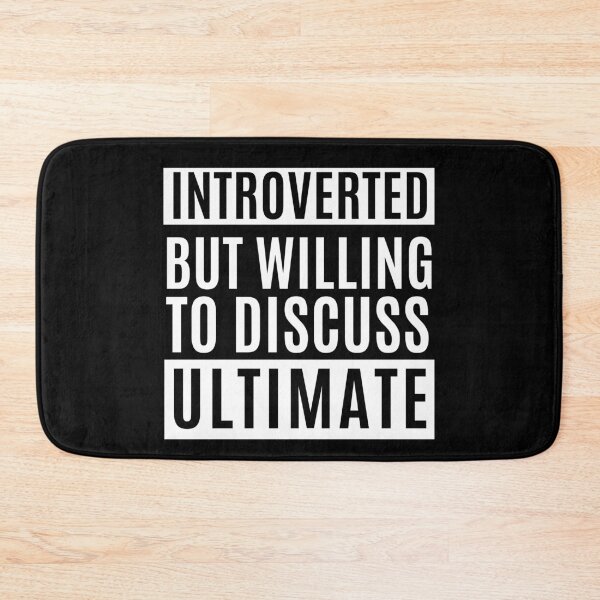 Item preview, Introverted But Willing To Discuss Ultimate designed and sold by m95sim.