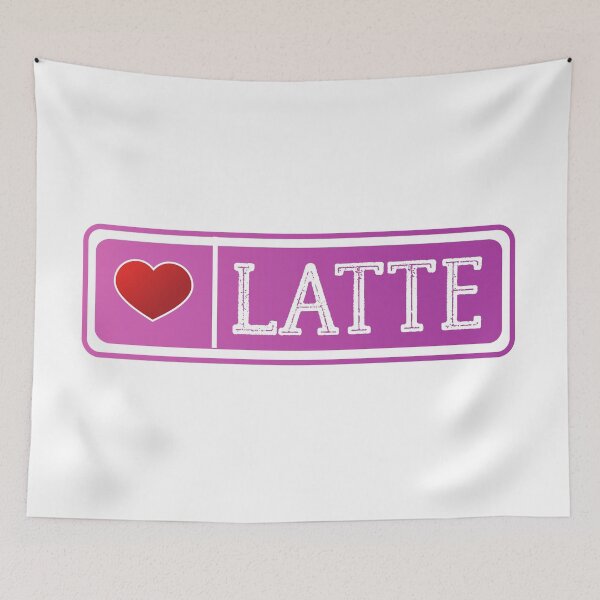 Artikelvorschau, Latte | Latte Liebhaber entworfen und verkauft von Sticker Cart.