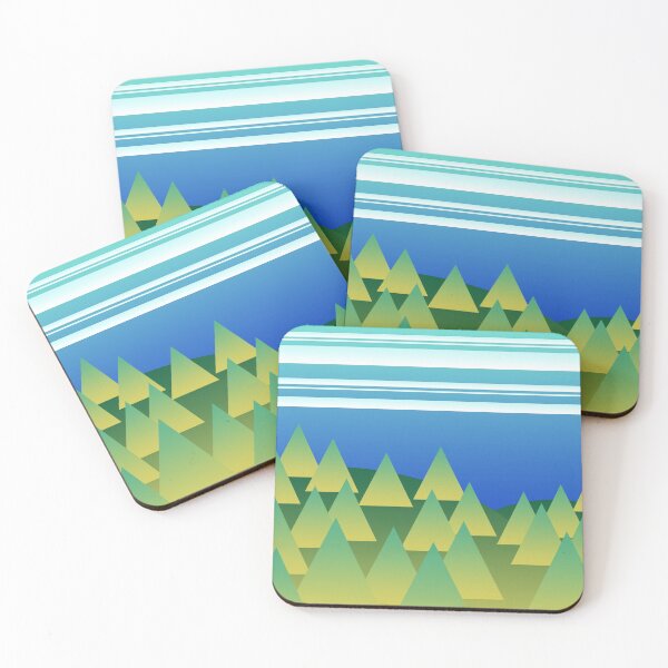 Item preview, Geometric Forest designed and sold by OrangeSiren.